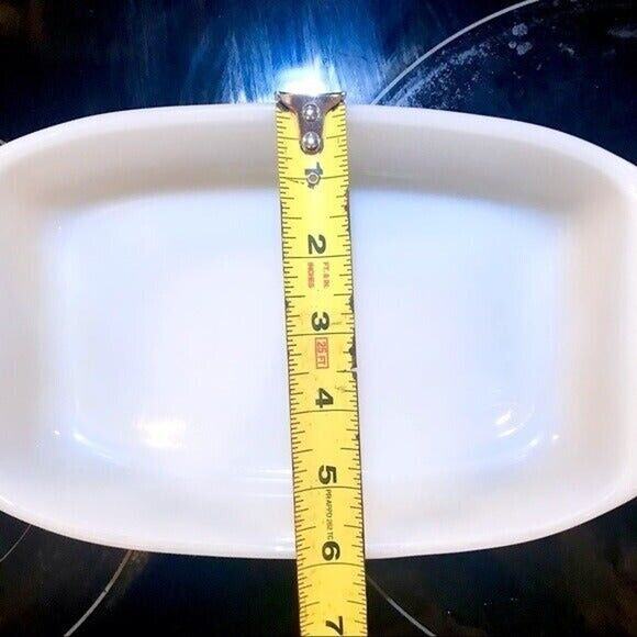 Vitrocrisa Pyr-o-rey Vintage Dynaware Milk Glass Brown Daisies Casserole Dish - Picture 8 of 9